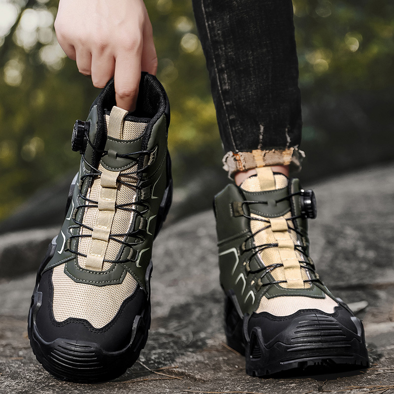 Men Tactical Boots Lace Up Bra - Men'S Shoes Hiking recension och pris