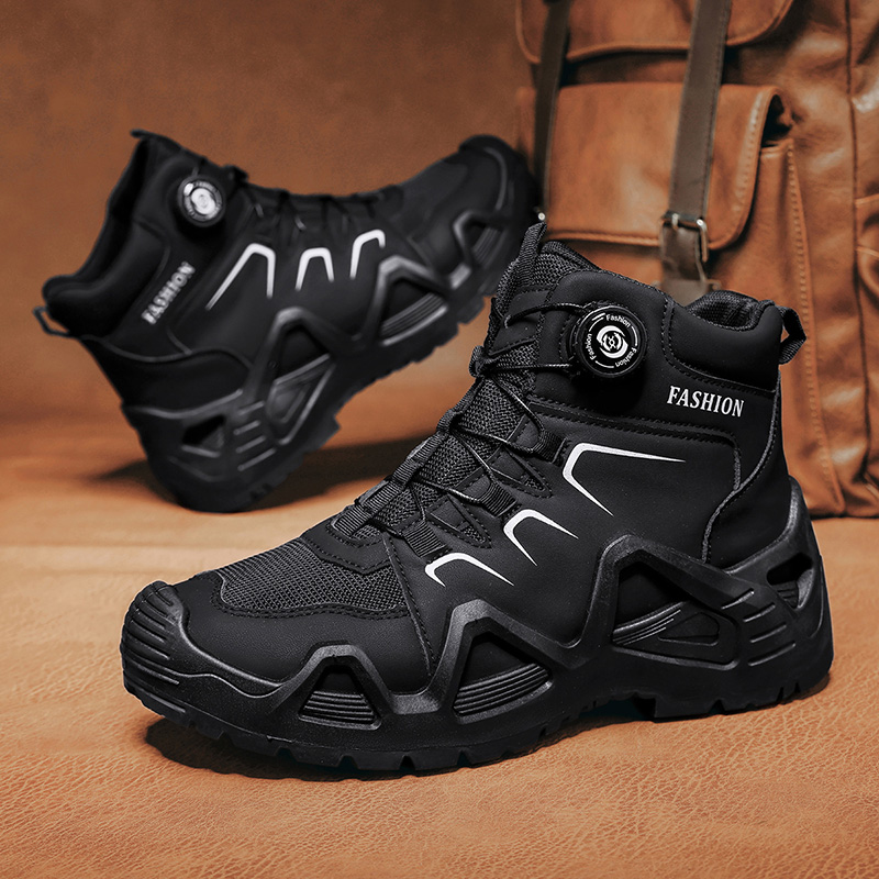 Men Tactical Boots Lace Up Bra - Men'S Shoes Hiking recension och pris