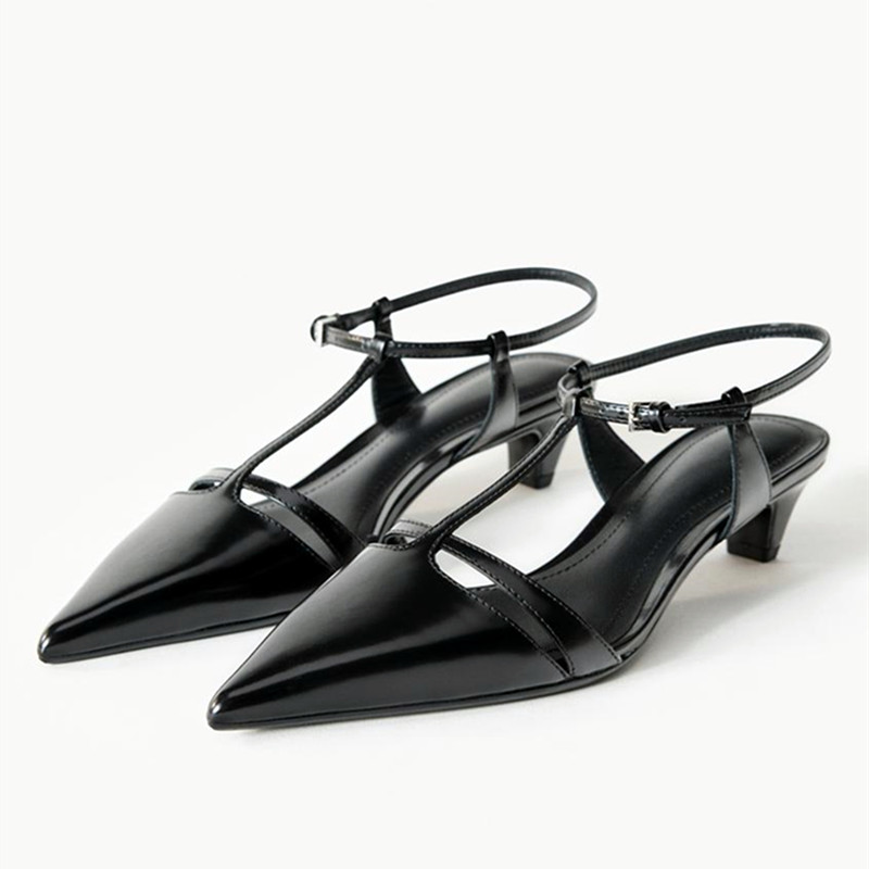 Patent Leather Kitten Heel Wom - Dress Shoe Pointed recension och pris