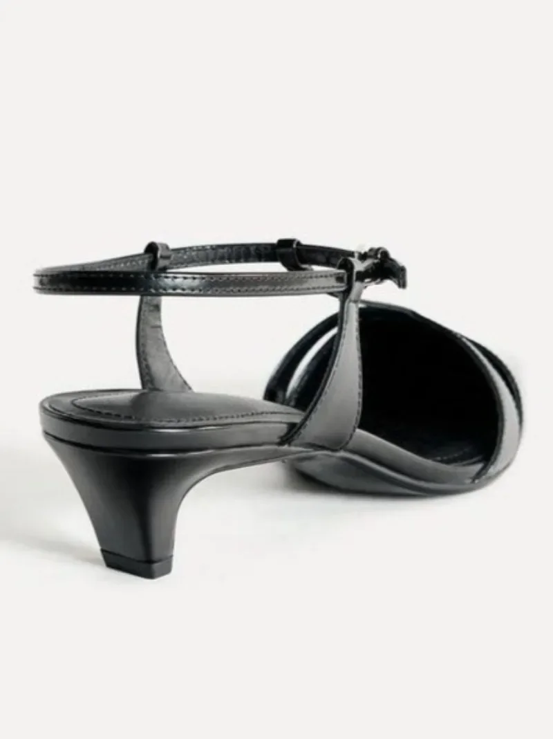 Patent Leather Kitten Heel Wom - Dress Shoe Pointed recension och pris