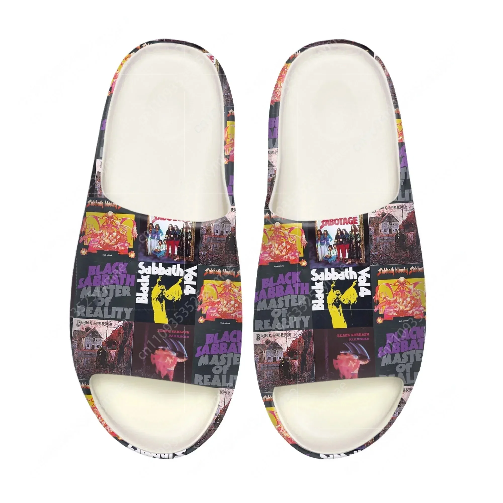 Black Heavy Metal Band Sabbath - Men Shoes Black recension och pris