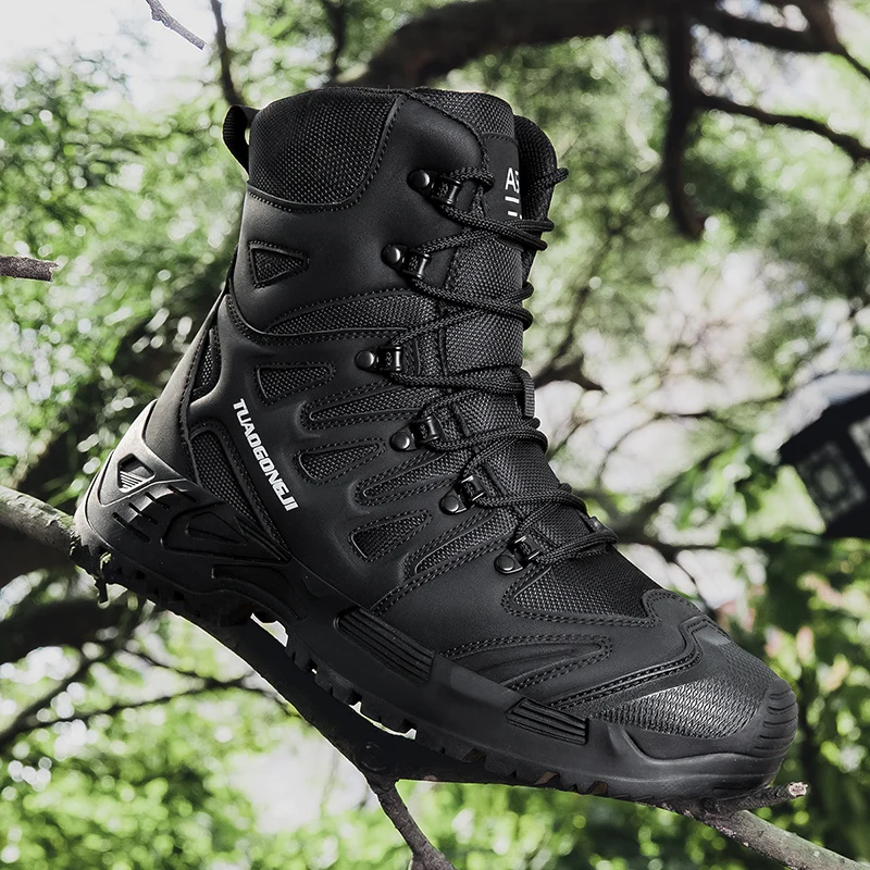 Men's Outdoor Hiking Tactical  - Men'S Shoes Hiking recension och pris