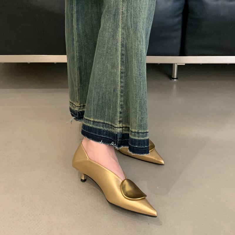 SUOJIALUN 2025 Autumn New Bran - Dress Shoe Pointed recension och pris