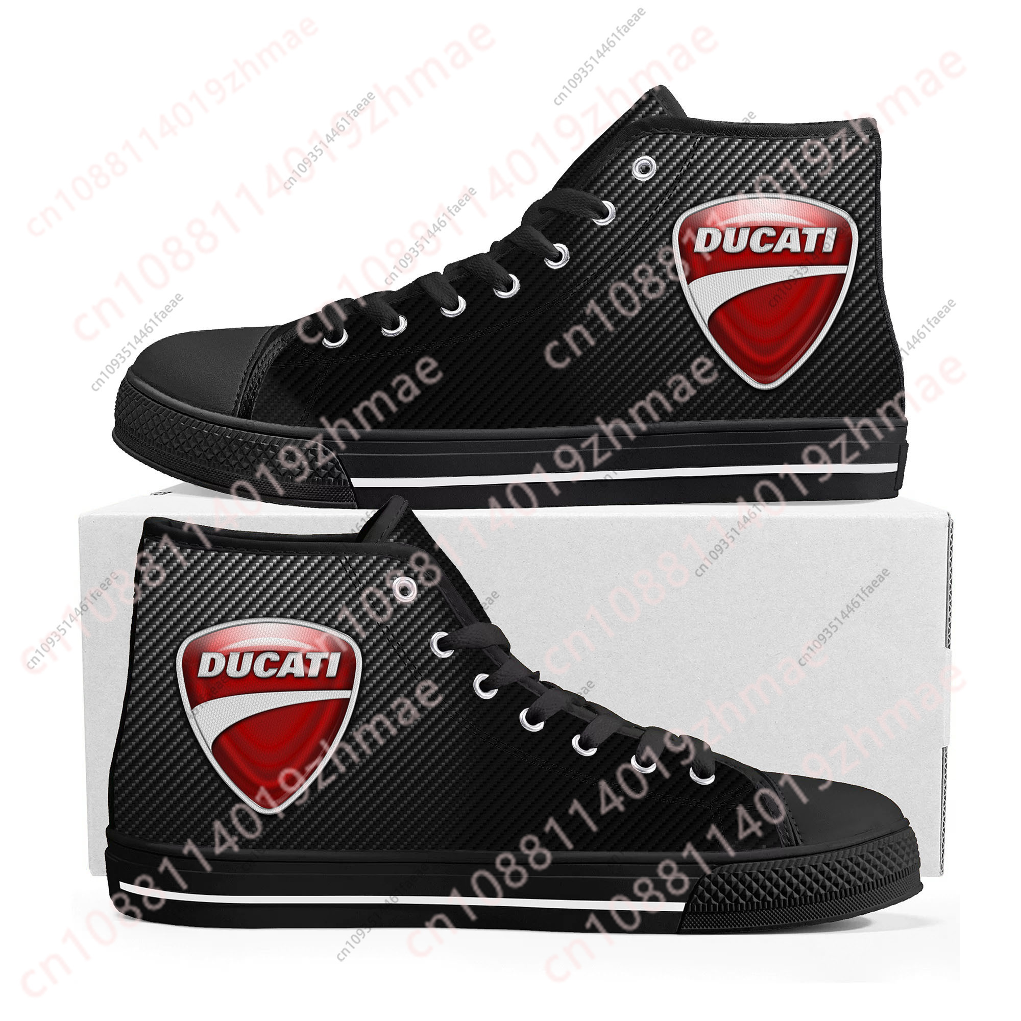 Ducatis Italy shoes Flats Snea - Canvas Sneaker High recension och pris