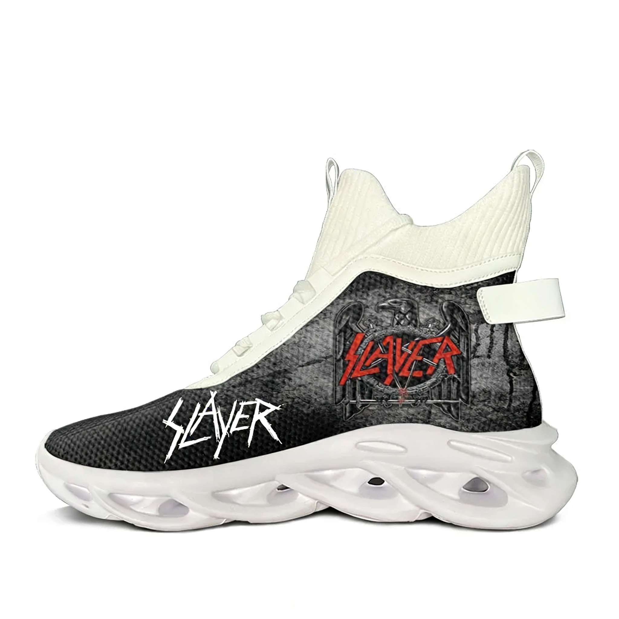 Slayer Heavy Metal Rock Band H - Canvas Sneaker High recension och pris