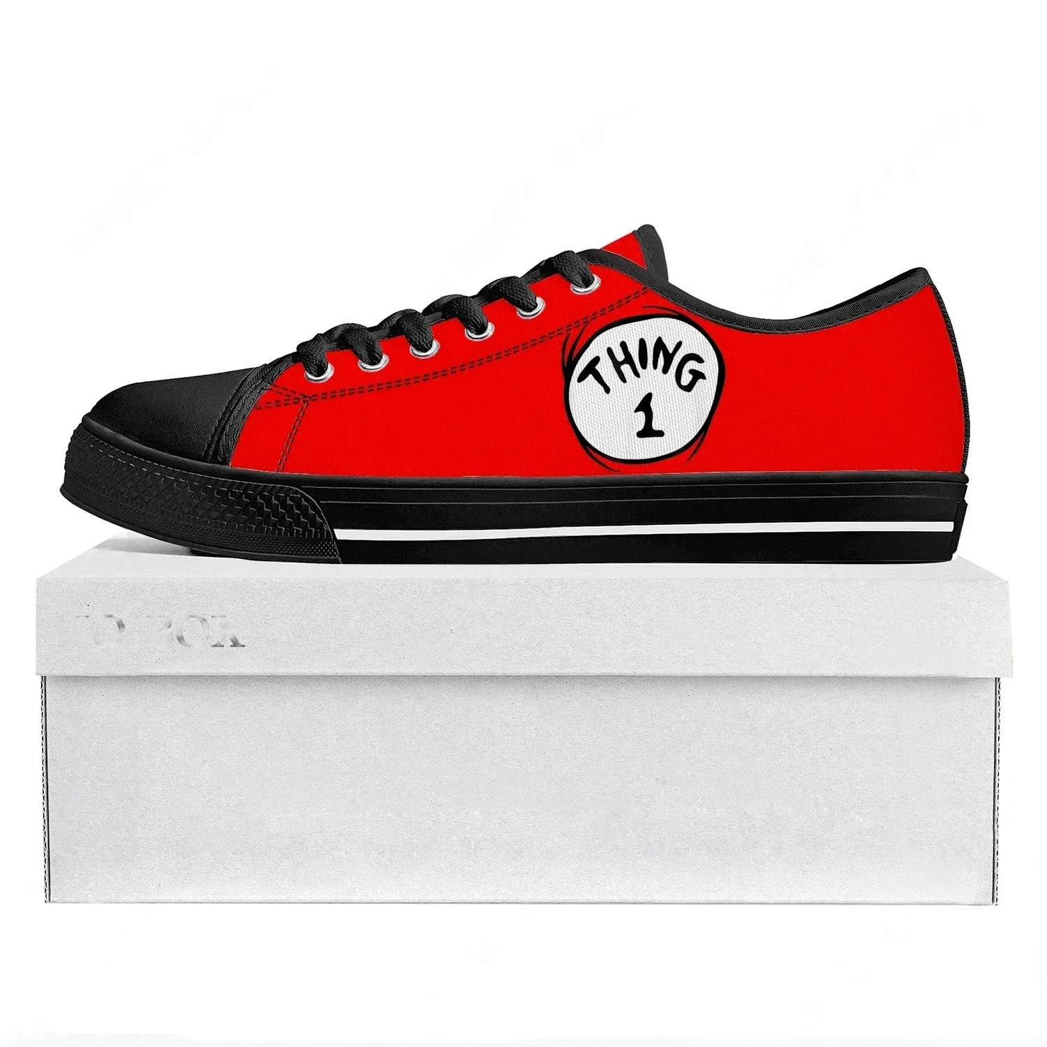 Dr Seuss Thing 1 Thing 2 Red L - Men Shoes Red recension och pris
