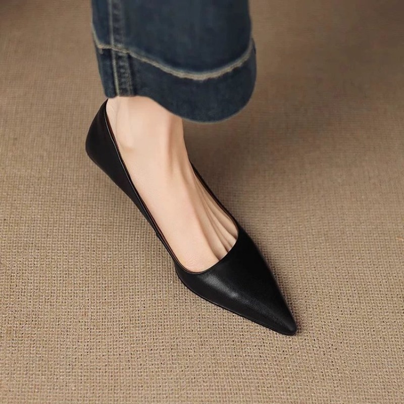 Sexy Pink Thin High Heels Pump - Dress Shoe Pointed recension och pris