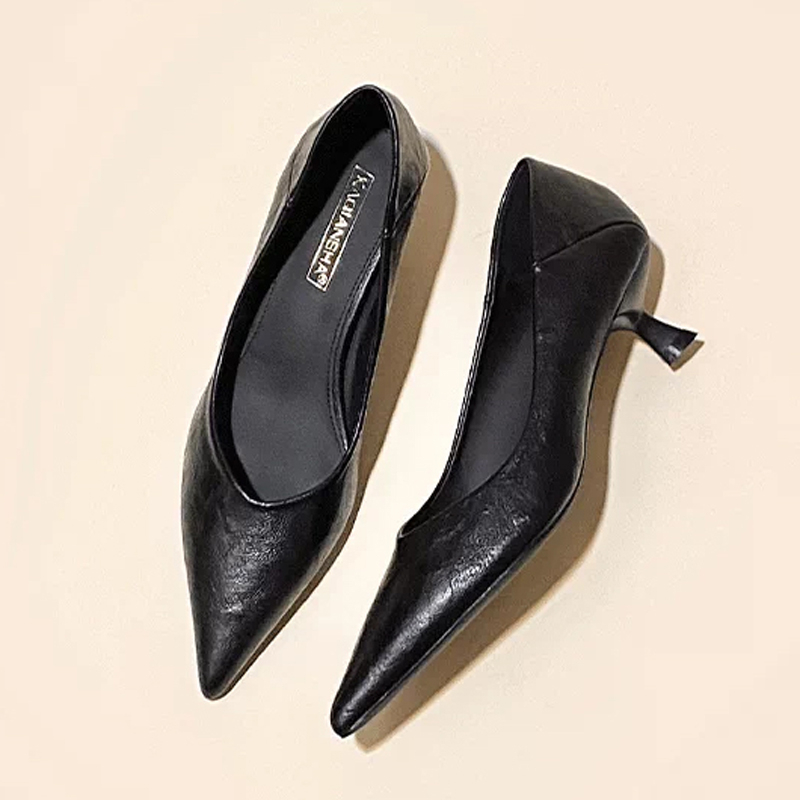 French Elegant Pointed Toe Sof - Dress Shoe Pointed recension och pris
