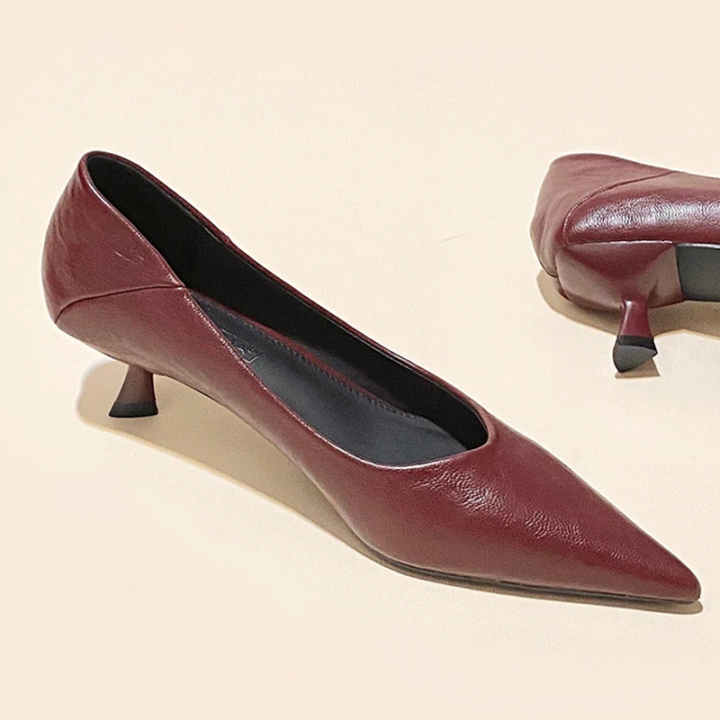 French Elegant Pointed Toe Sof - Dress Shoe Pointed recension och pris