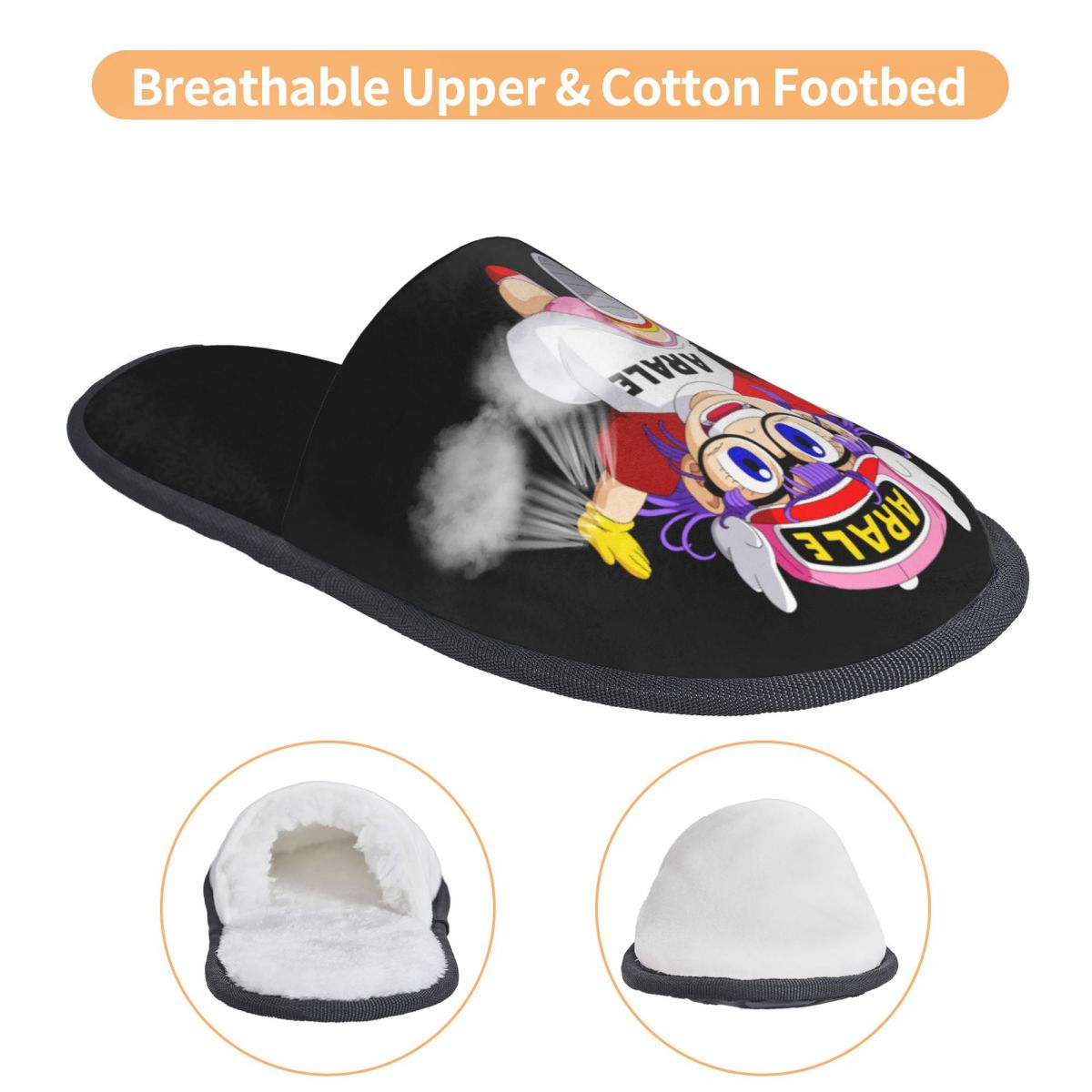Arare Arale Purple Dr Slump Co - Men'S Shoes With Memory Foam recension och pris