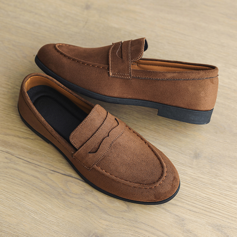 New Classics Men's Suede Slip  - Men Shoes Loro Piana recension och pris