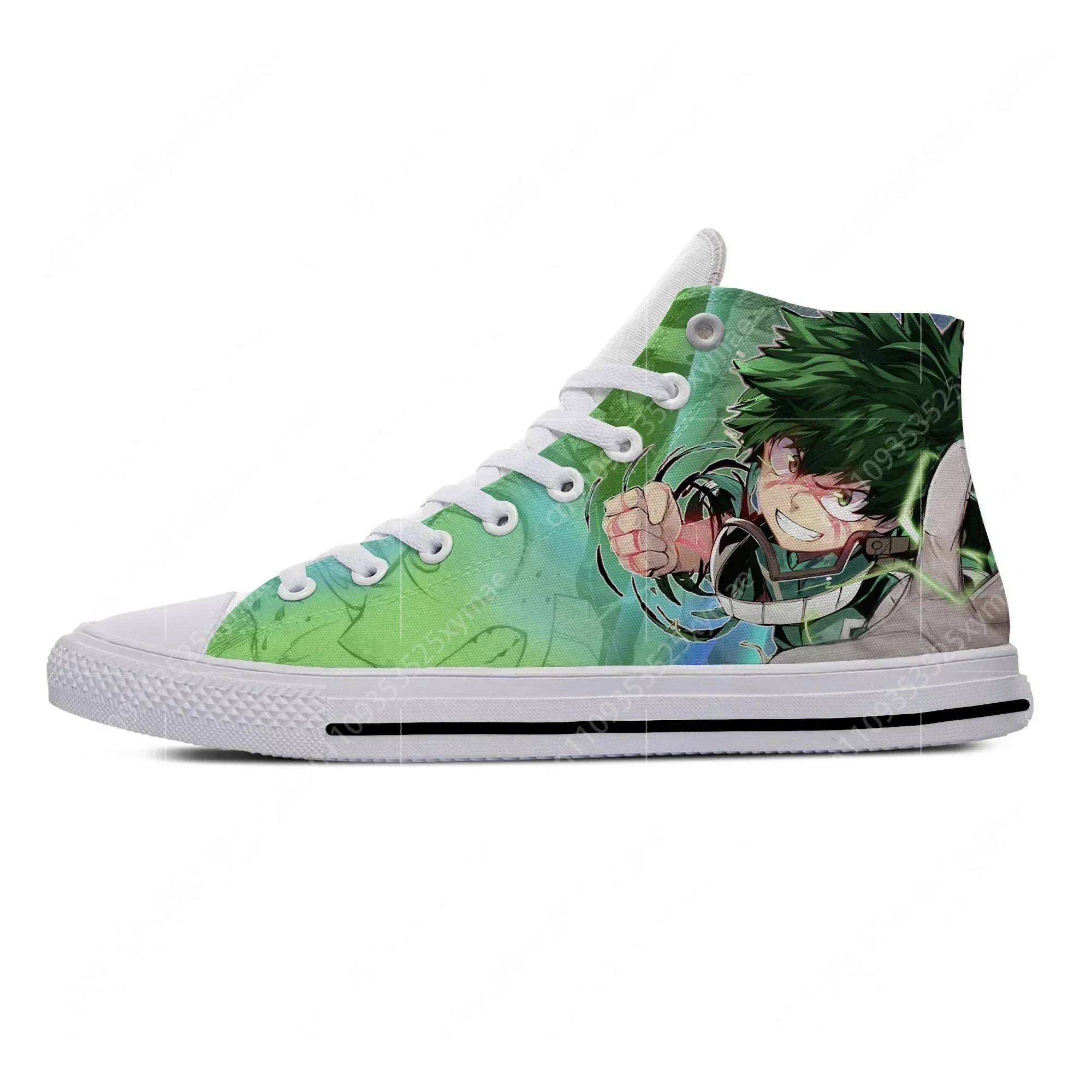 Anime My Hero Academia Midoriy - Canvas Sneaker High recension och pris