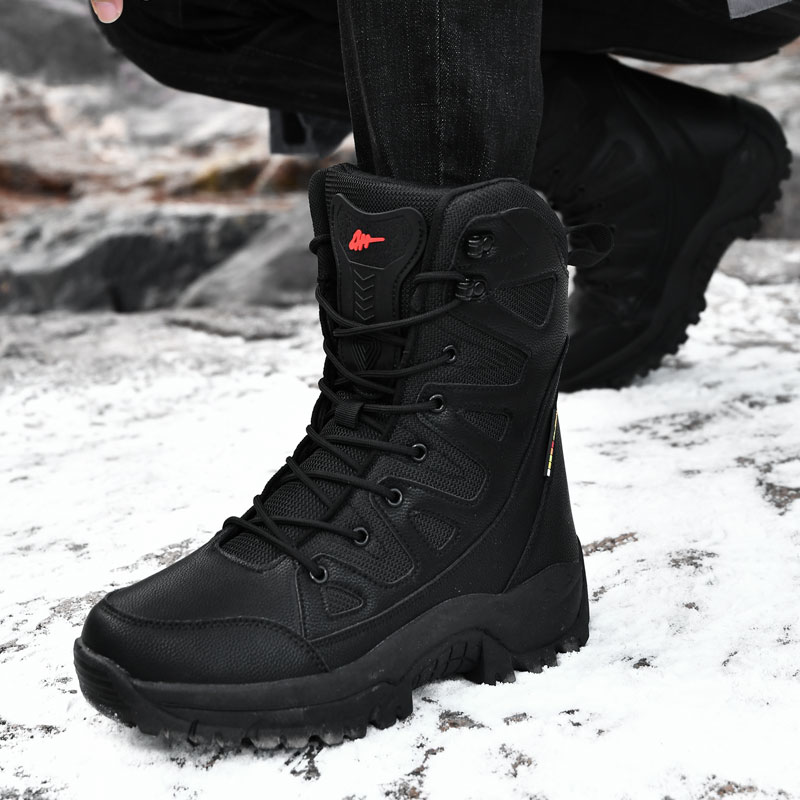 Men Motorcycle Tactical Boots  - Men'S Shoes Hiking recension och pris