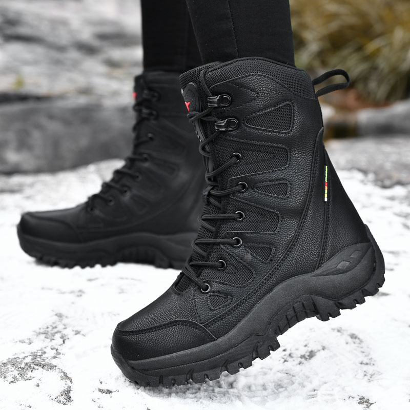 Men Motorcycle Tactical Boots  - Men'S Shoes Hiking recension och pris