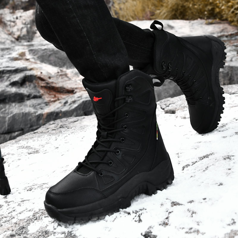 Men Motorcycle Tactical Boots  - Men'S Shoes Hiking recension och pris