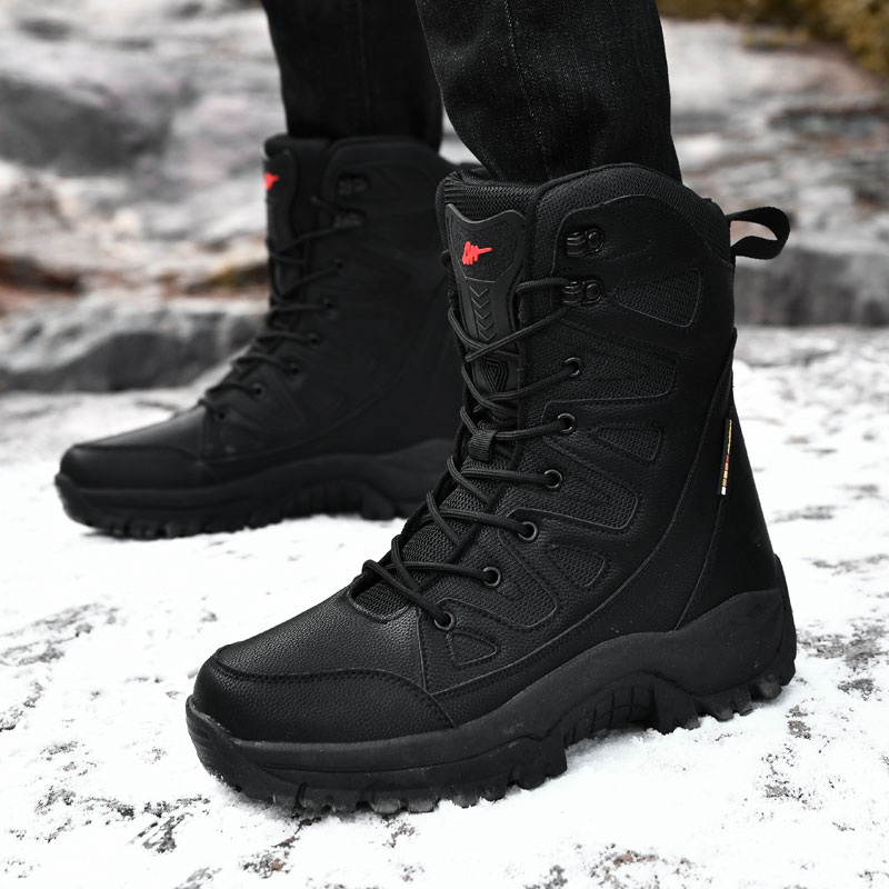 Men Motorcycle Tactical Boots  - Men'S Shoes Hiking recension och pris